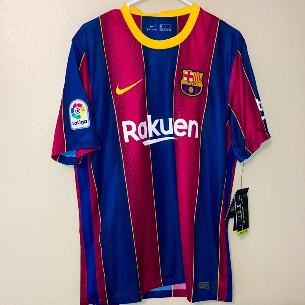 Nike FC Barcelona Stadium Soccer Jersey Breathe